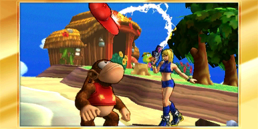 File SSB4 3DS Congratulations Classic Diddy Kong Png SmashWiki The