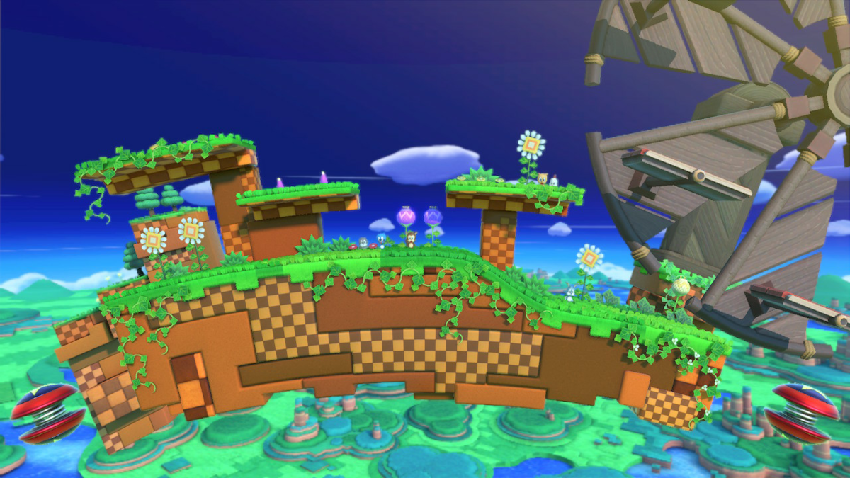 Windy Hill Zone Smashwiki The Super Smash Bros Wiki