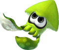 green inkling squid