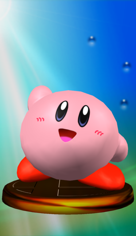 Brawl Kirby Trophy