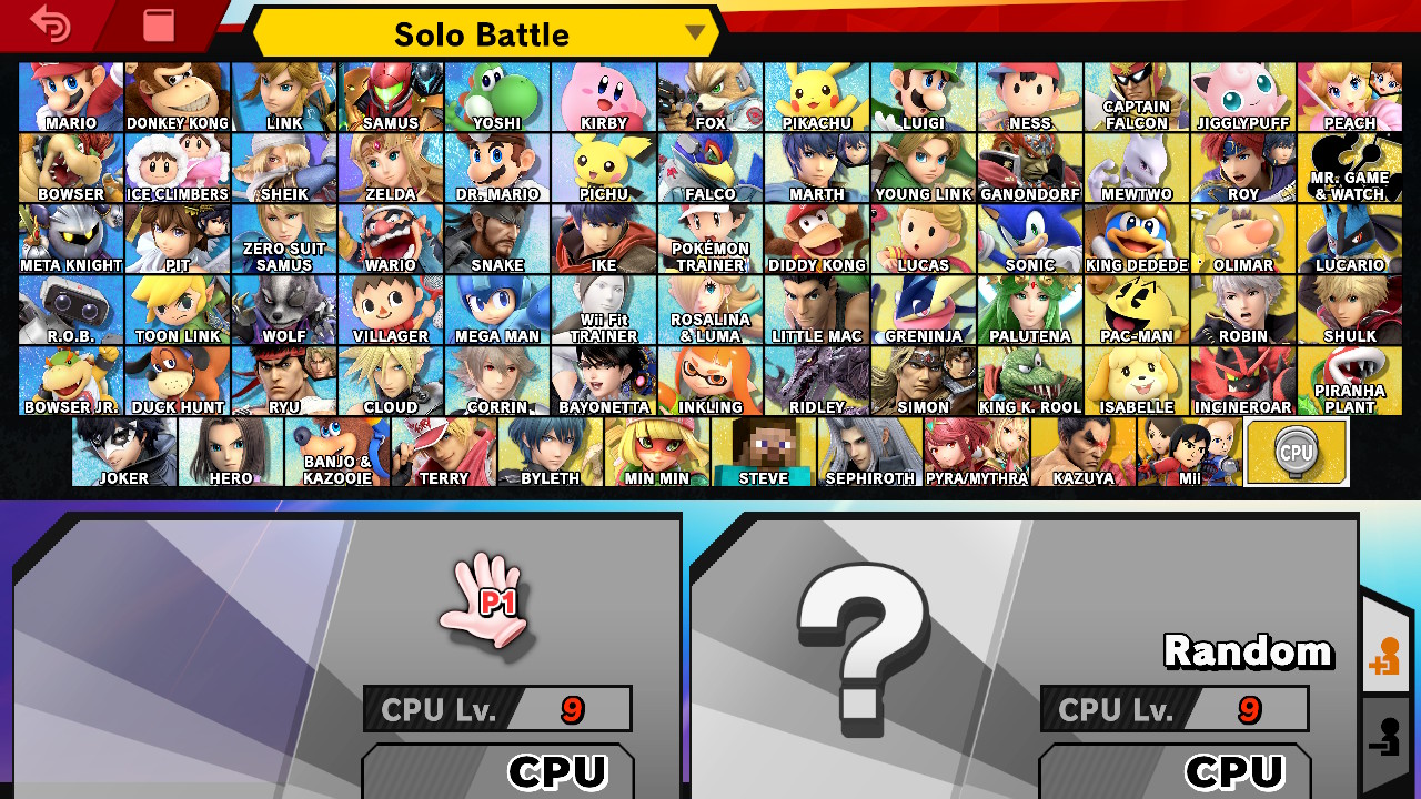 File:SSBU Character Select Stacked DLC.jpg - SmashWiki, the Super Smash ...