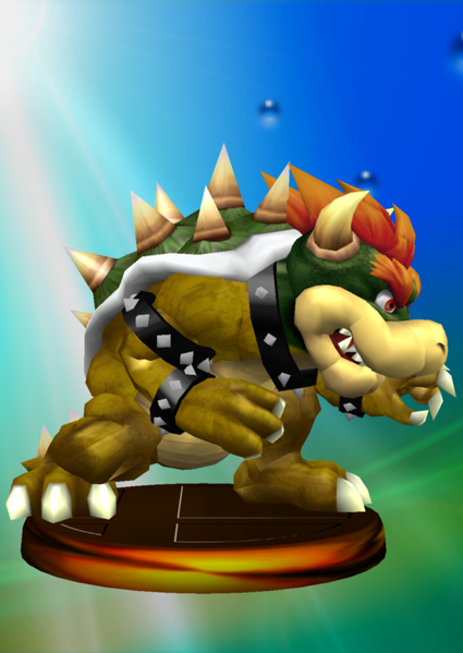 File:Bowser Trophy (Smash).png - SmashWiki, the Super Smash Bros. wiki