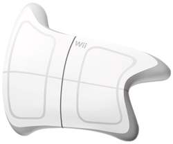 wii fit board and game