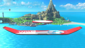 wii fit island